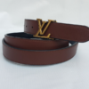 Black and Brown Double Sided Exclusive Buffalo Leather Belt